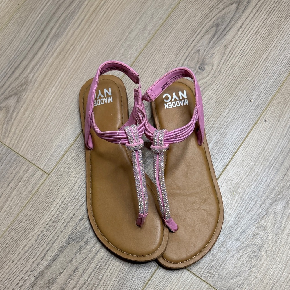 Madden NYC Pink Women's Sandals